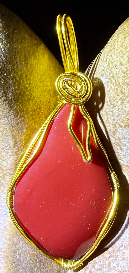 Solar Ray Authentic Andara Crystal Pendant