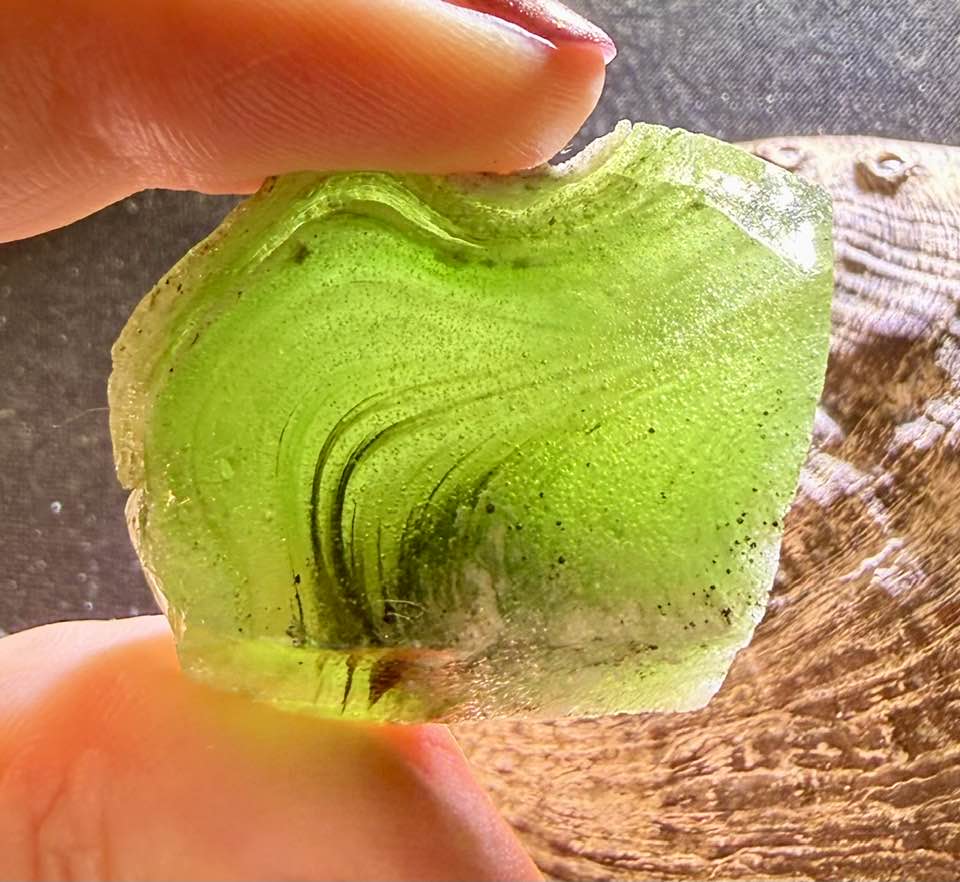 Heart of Stillness Authentic Andara Crystal