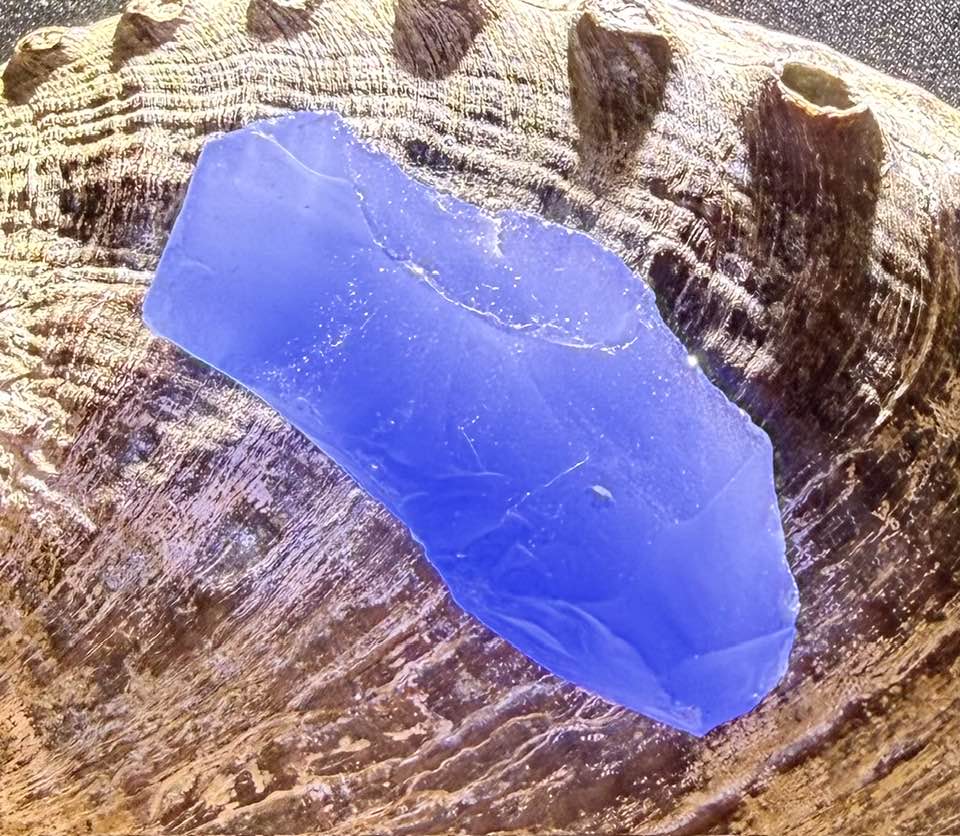 Blue Shaman Swirl Authentic Andara Crystal