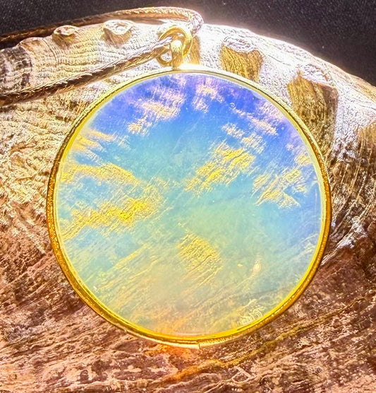 Galactic Light Authentic Andara Crystal Pendant