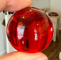 Crimson Seraphara Authentic Andara Crystal Sphere