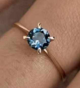 Aqualume Seraphelis Authentic Andara Crystal Ring