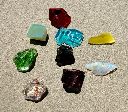 9 Piece Authentic Andara Crystal Chakra Healing Set 36g