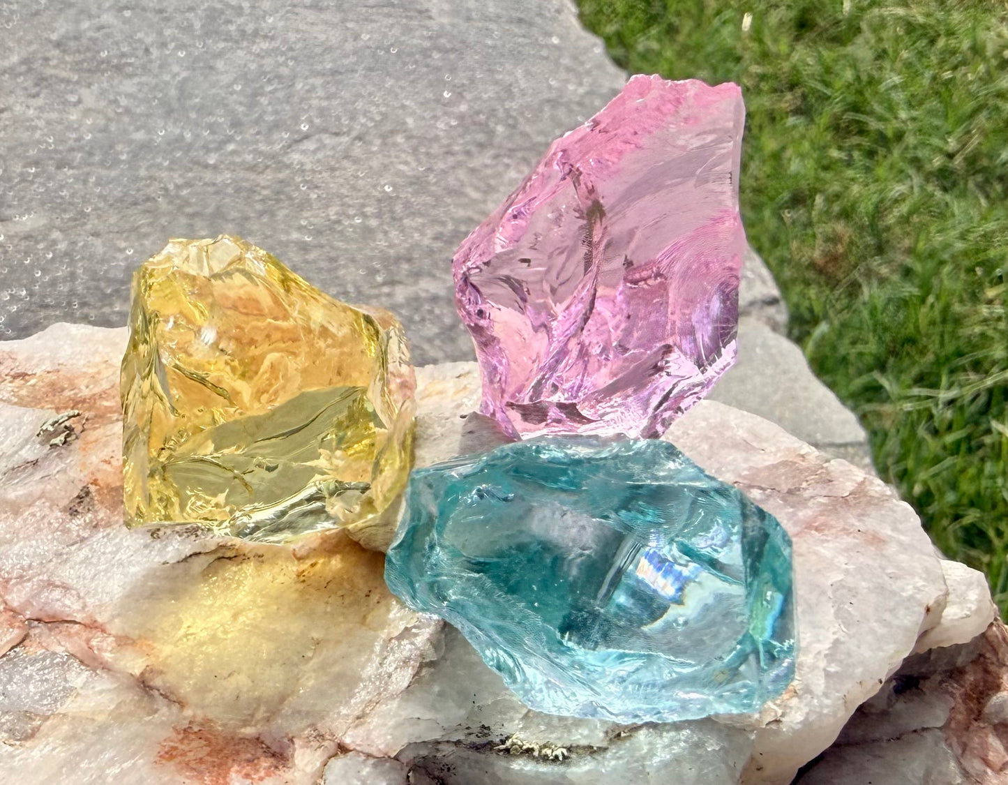 Threefold Flame Authentic Andara Crystal Trinity Set 48g