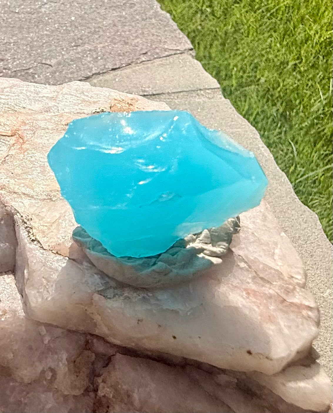 Pleiadian Light Authentic Andara Crystal Heart 18g