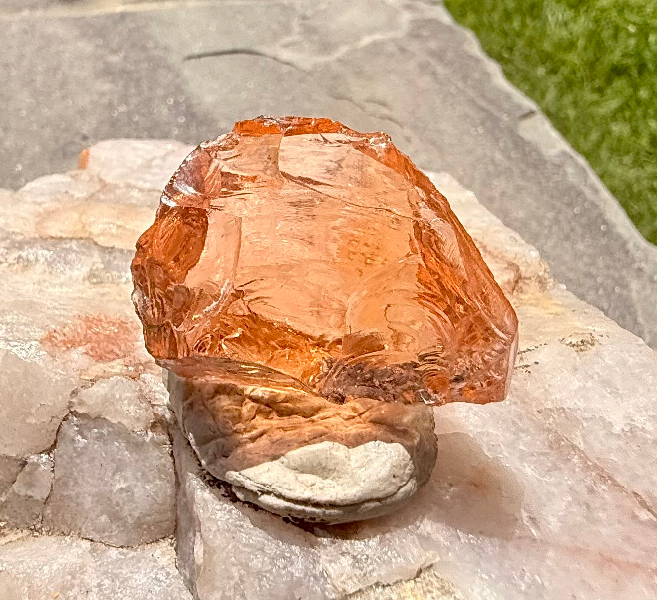 True Orange Authentic Andara Crystal 18g
