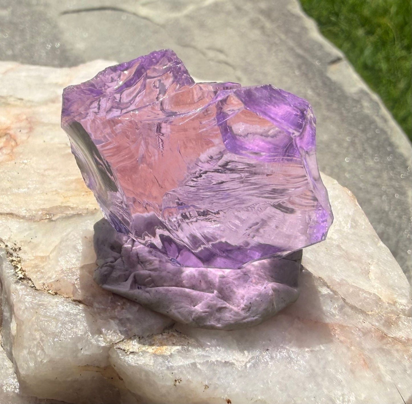 Heart of the Violet Flame Authentic Andara Crystal 18g