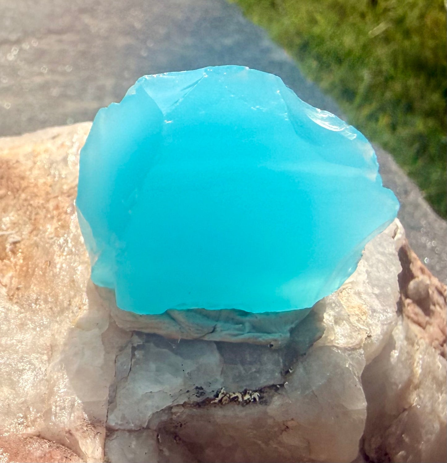 Blue Shaman Swirl Authentic Andara Crystal 14g - FINAL PRICE