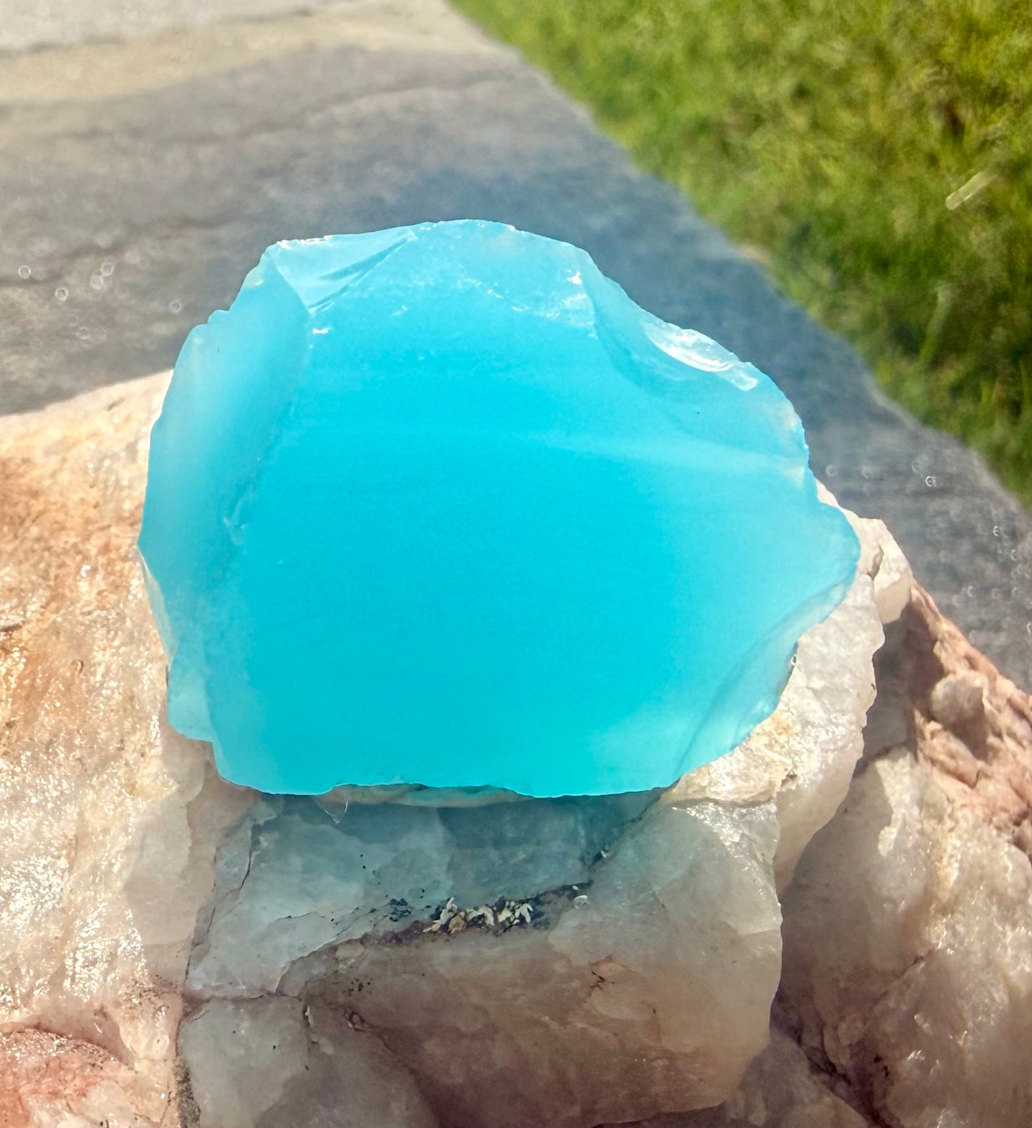 Blue Shaman Swirl Authentic Andara Crystal 14g - FINAL PRICE