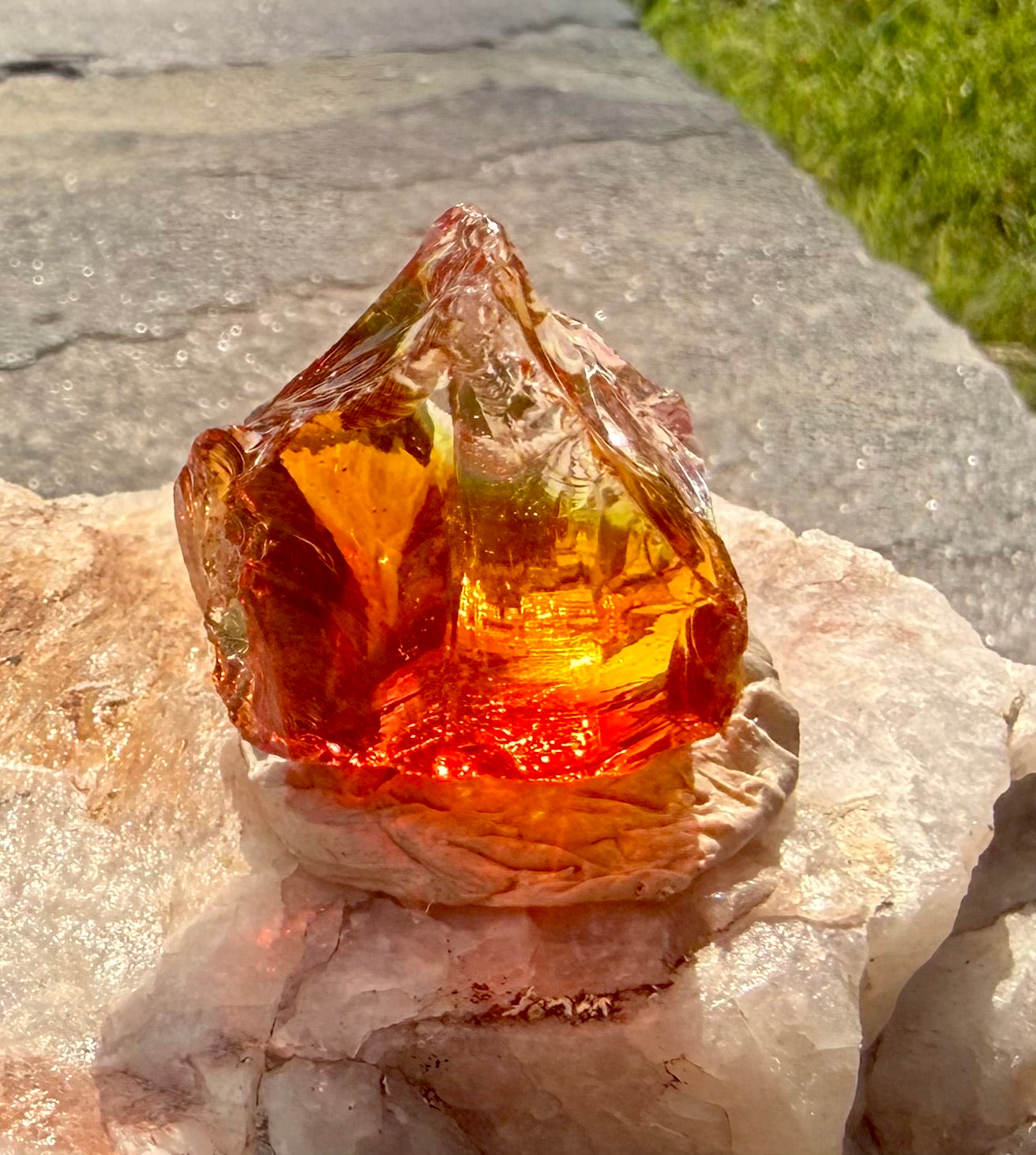 Earth and Fire Andara Crystal Pendant 20g