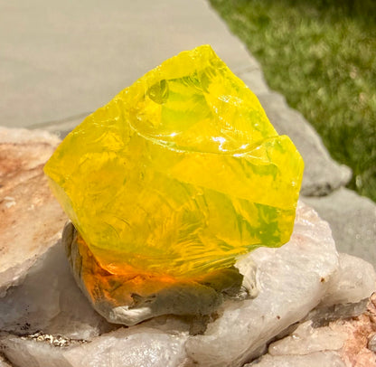 Electric Yellow Authentic Andara Crystal 16grams