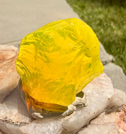 Electric Yellow Authentic Andara Crystal 16grams