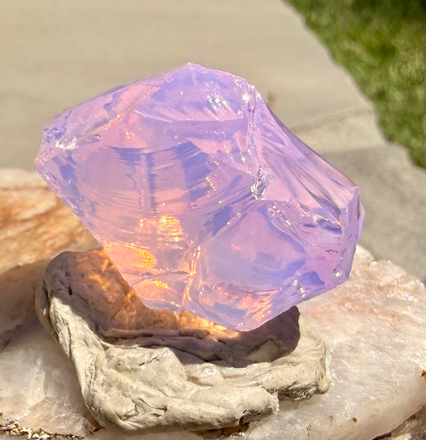 Angel Aura Sacred Heart of Mary Authentic Andara Crystal 22g