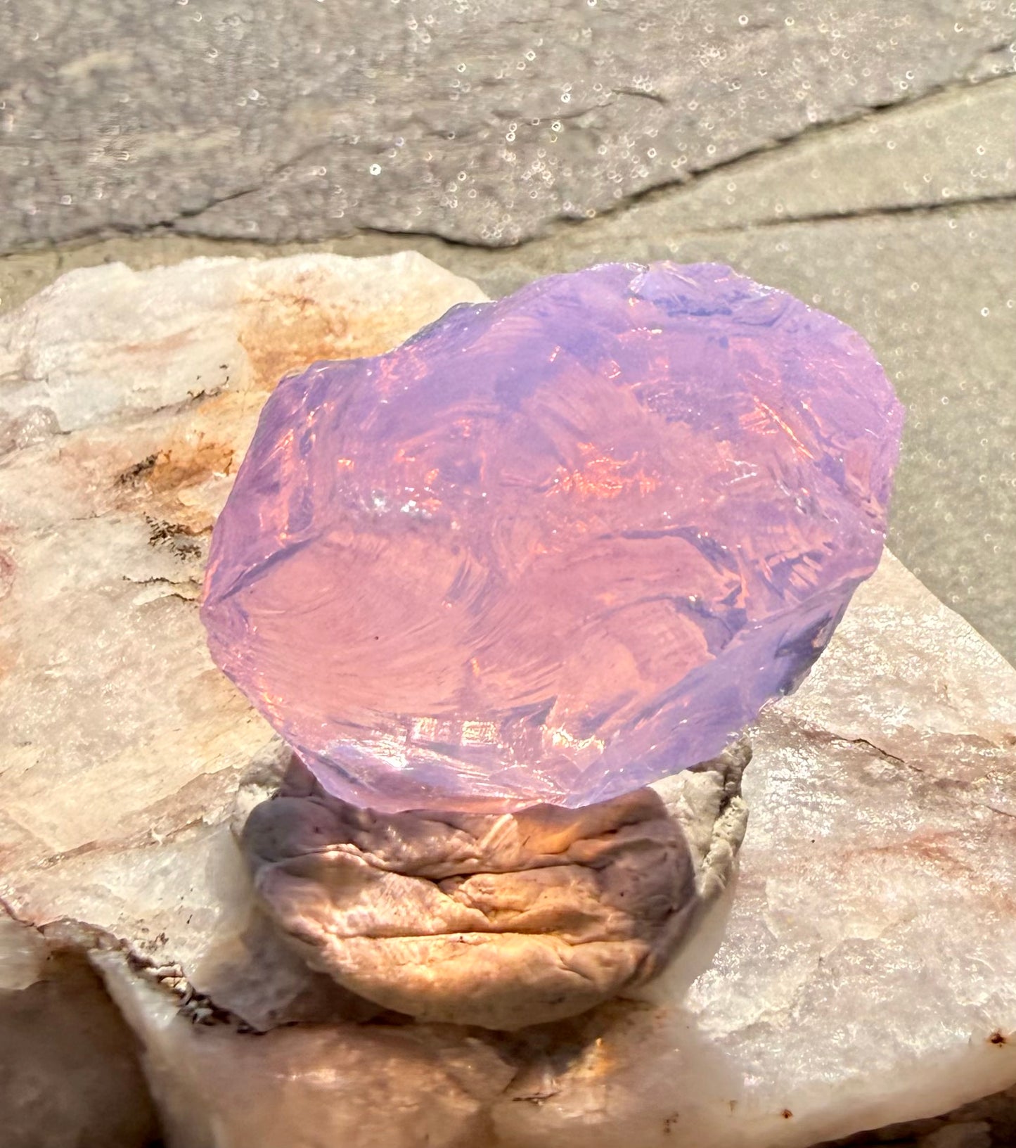 Angel Aura Sacred Heart of Mary Authentic Andara Crystal 28g