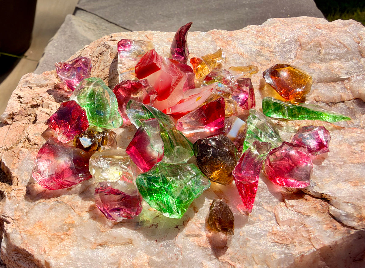 Assorted Collector Pieces Authentic Andara Crystals 66g - FINAL PRICE