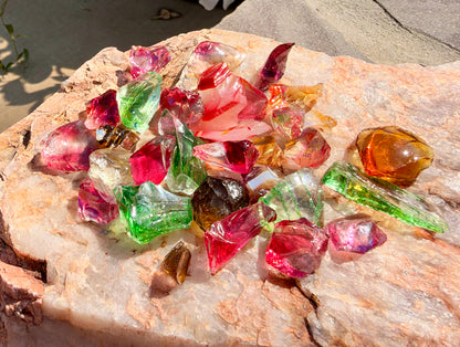 Assorted Collector Pieces Authentic Andara Crystals 66g - FINAL PRICE