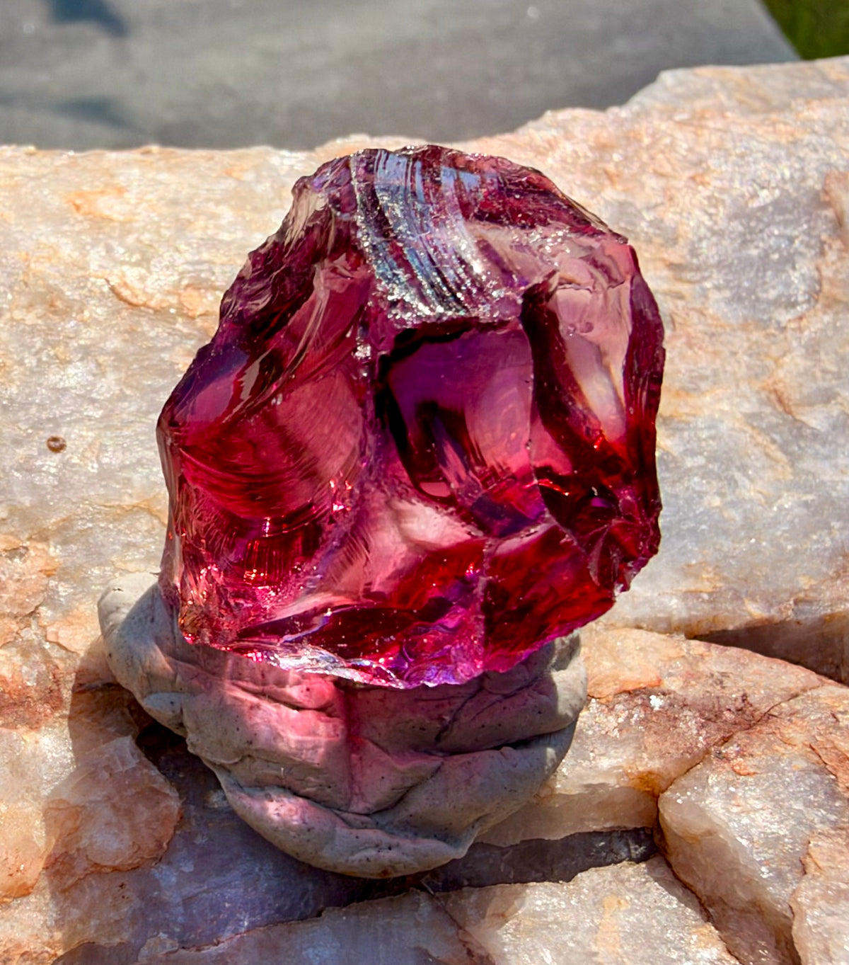 Garnet Fire Authentic Andara Crystal 20g - FINAL PRICE