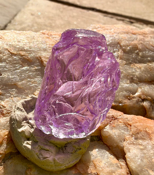 Heart of the Violet Flame Authentic Andara Crystal 18g