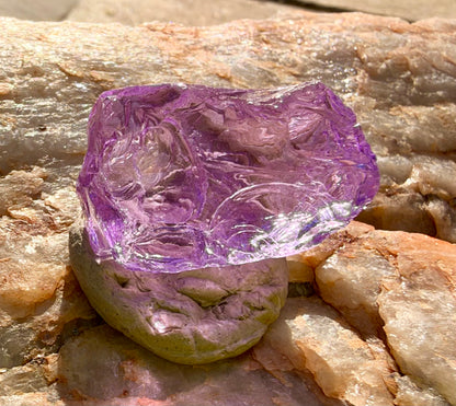 Heart of the Violet Flame Authentic Andara Crystal 18g