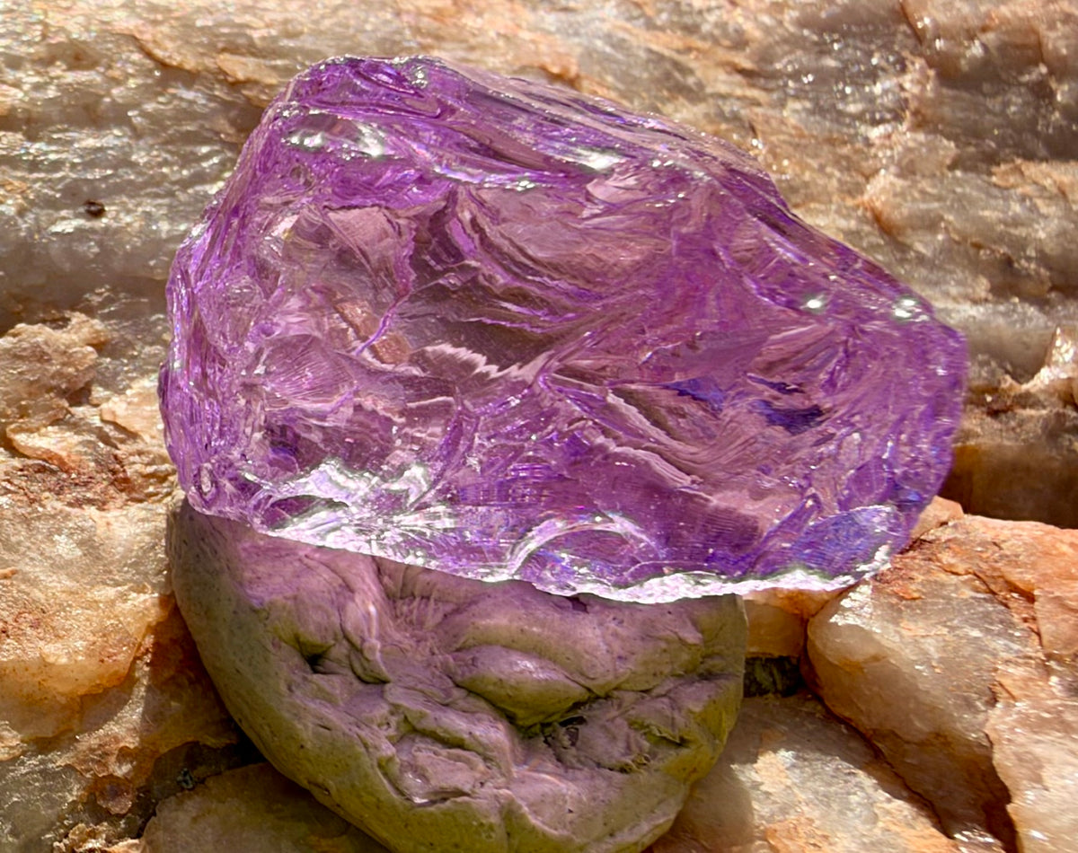 Heart of the Violet Flame Authentic Andara Crystal 18g