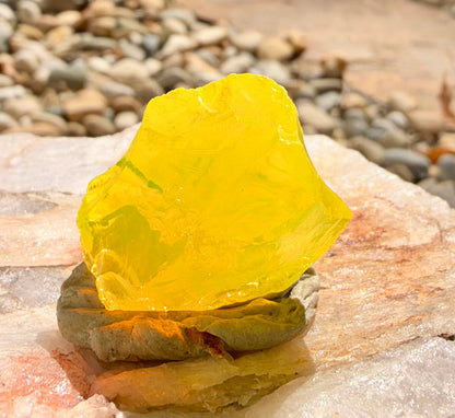 Electric Yellow Authentic Andara Crystal 12grams