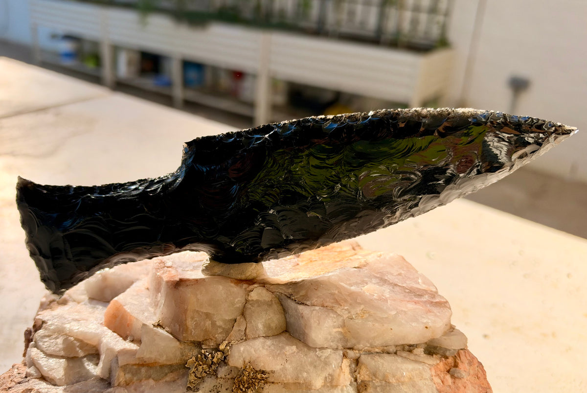 Sword of NOX'AURELION Authentic Andara Crystal