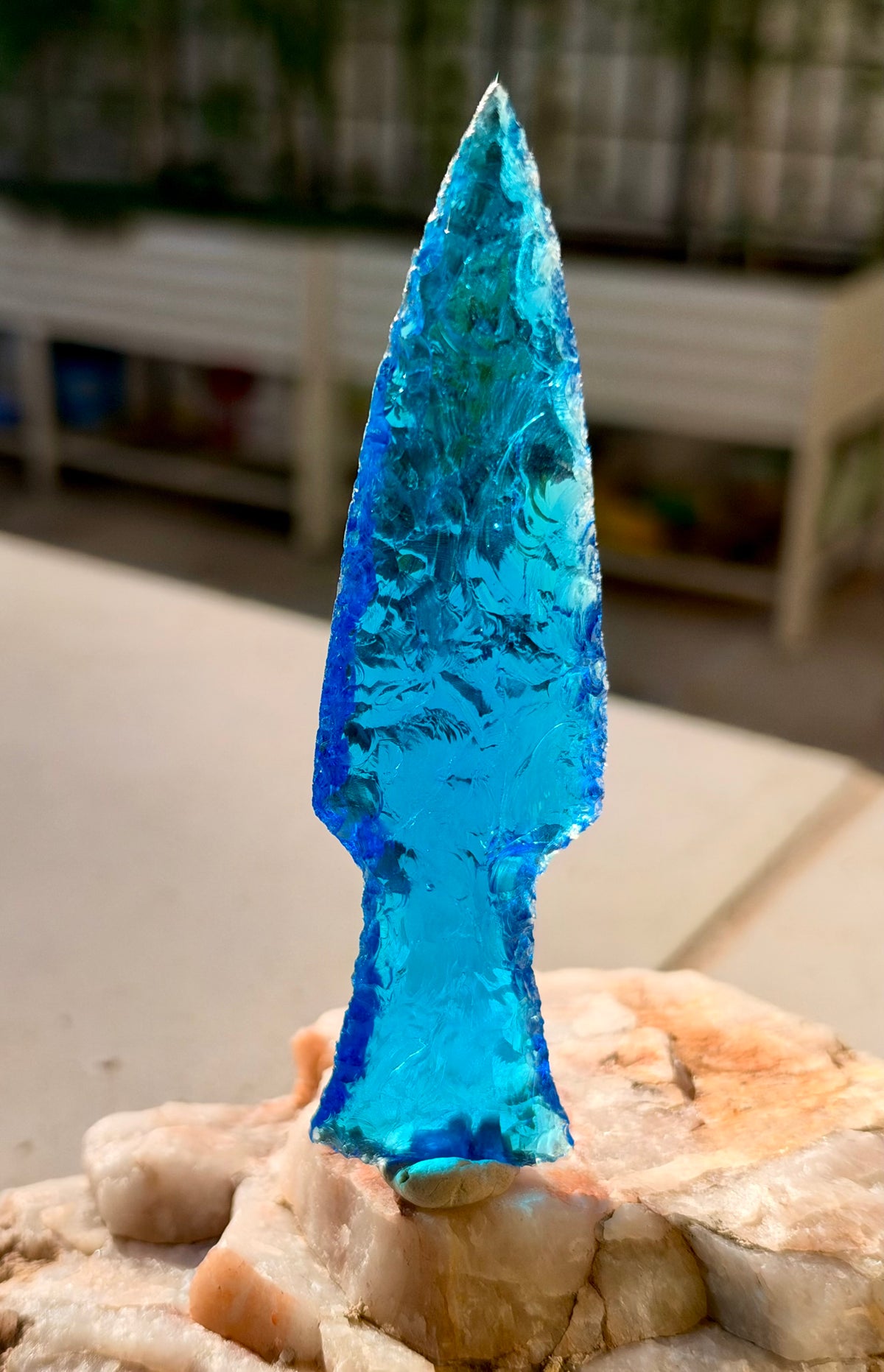 Sword of AETH'AZURION Authentic Andara Crystal