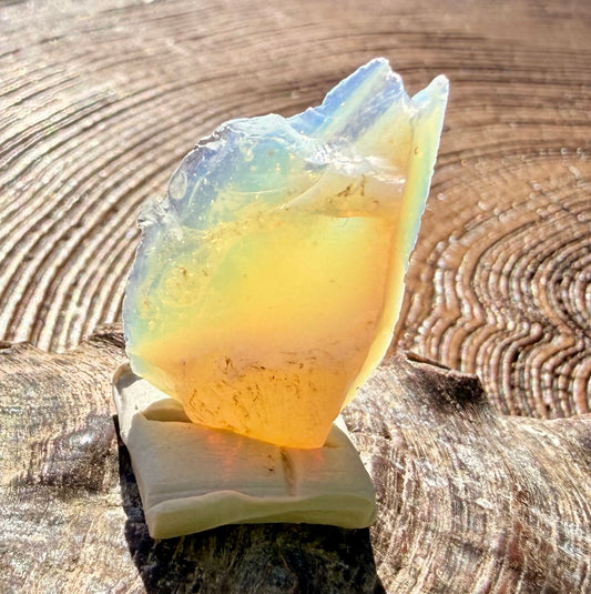 Caramel Shaman Swirl Authentic Andara Crystal