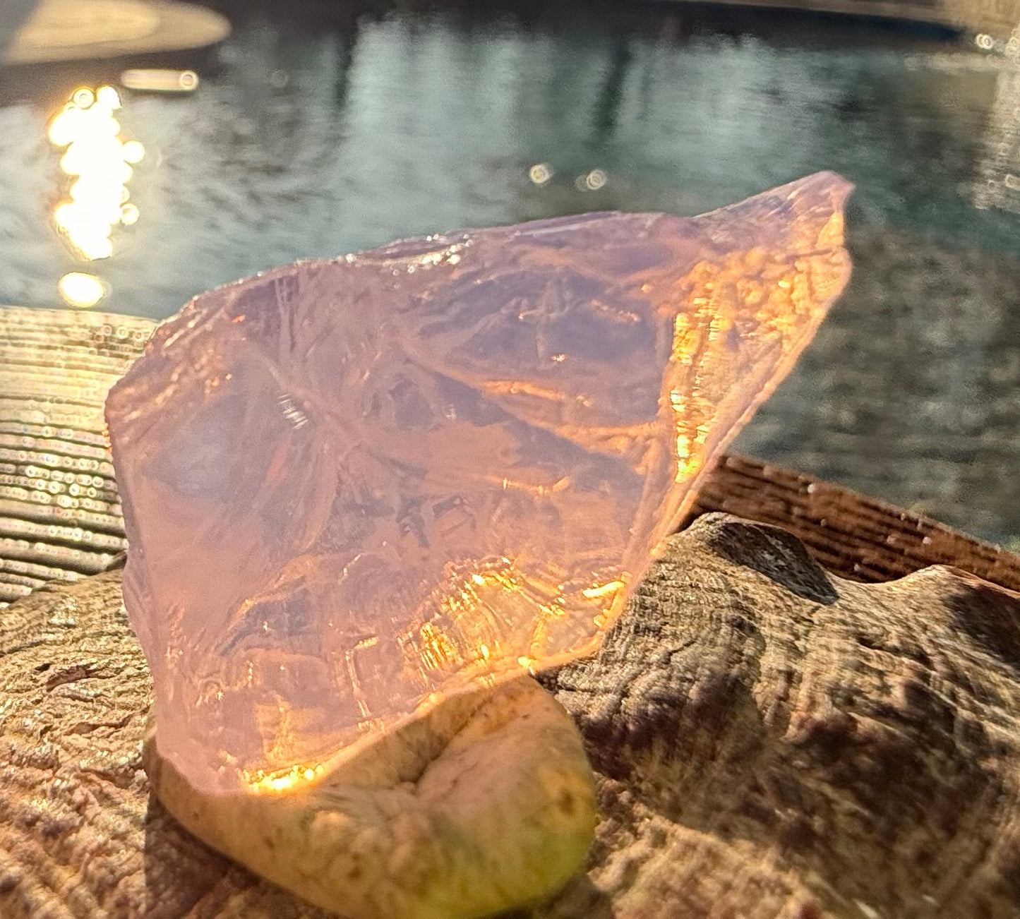 Angel Aura Sacred Heart of Mary Authentic Andara Crystal