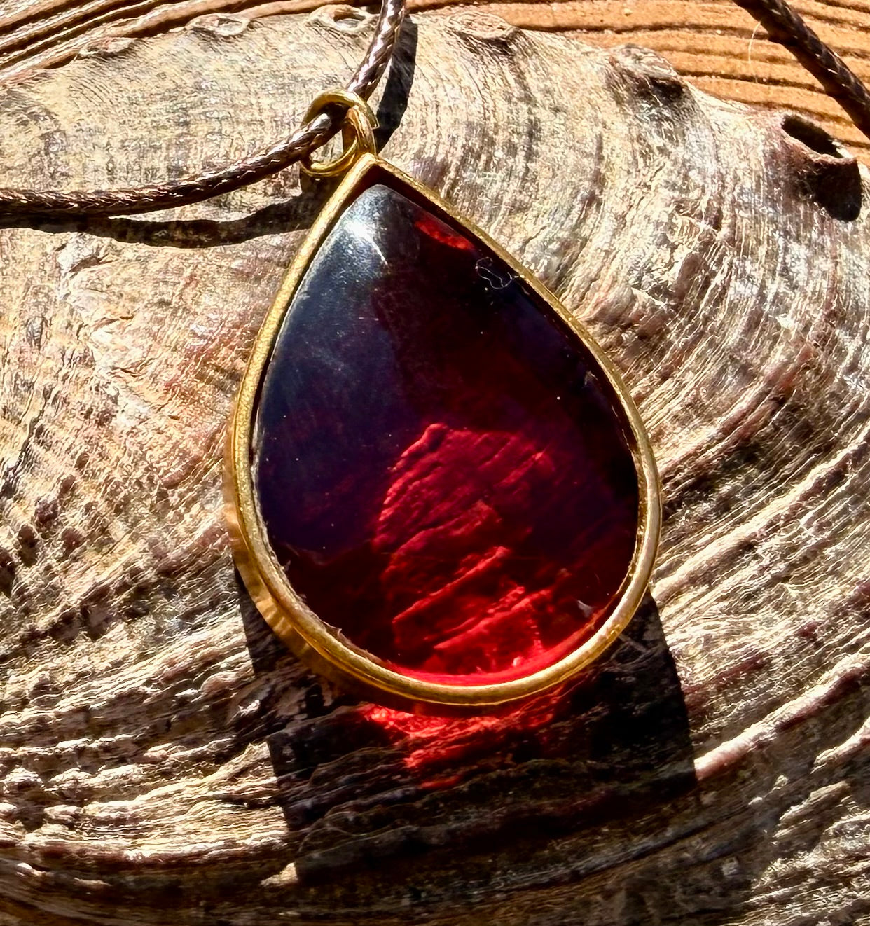 Eye of RA Authentic Andara Crystal Pendant