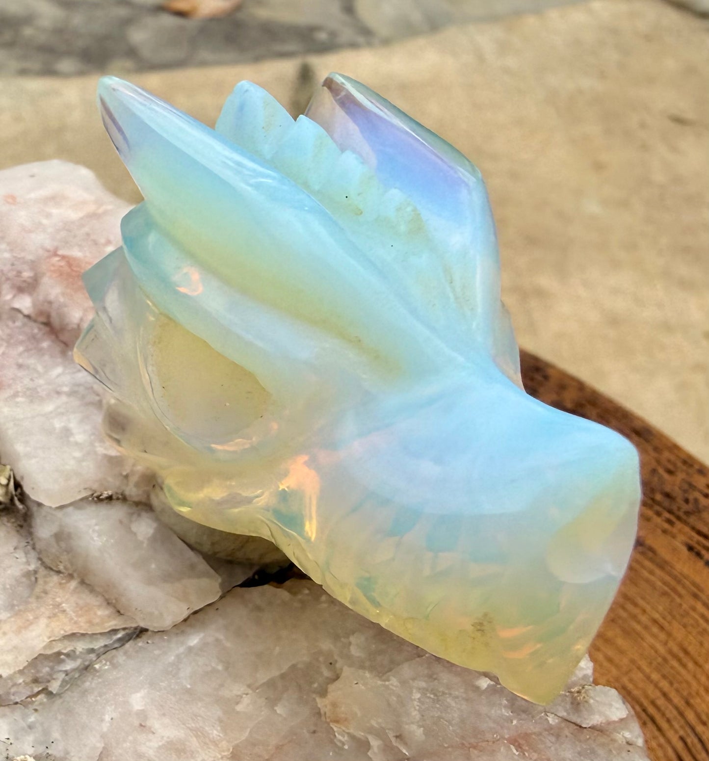 Arcturian Light Authentic Andara Crystal Dragon