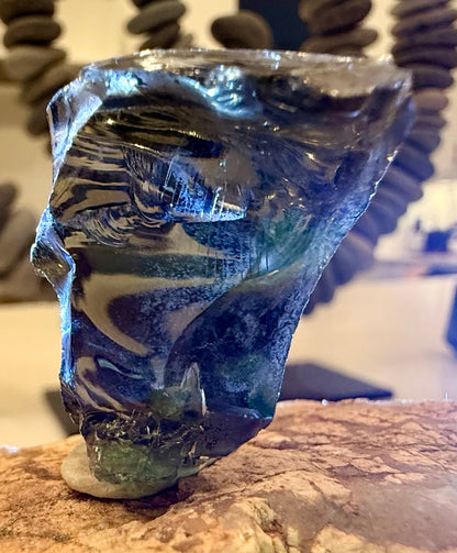 Translucent Black Authentic Andara Crystal