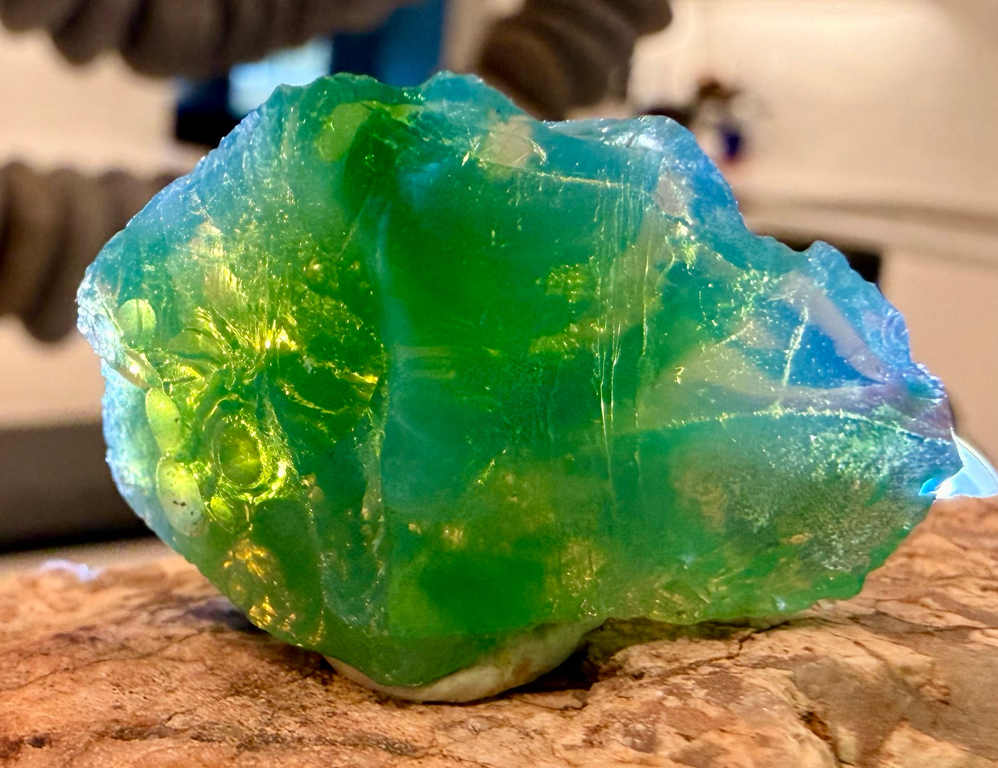 Opal Aqua Shaman Swirl Authentic Andara Crystal