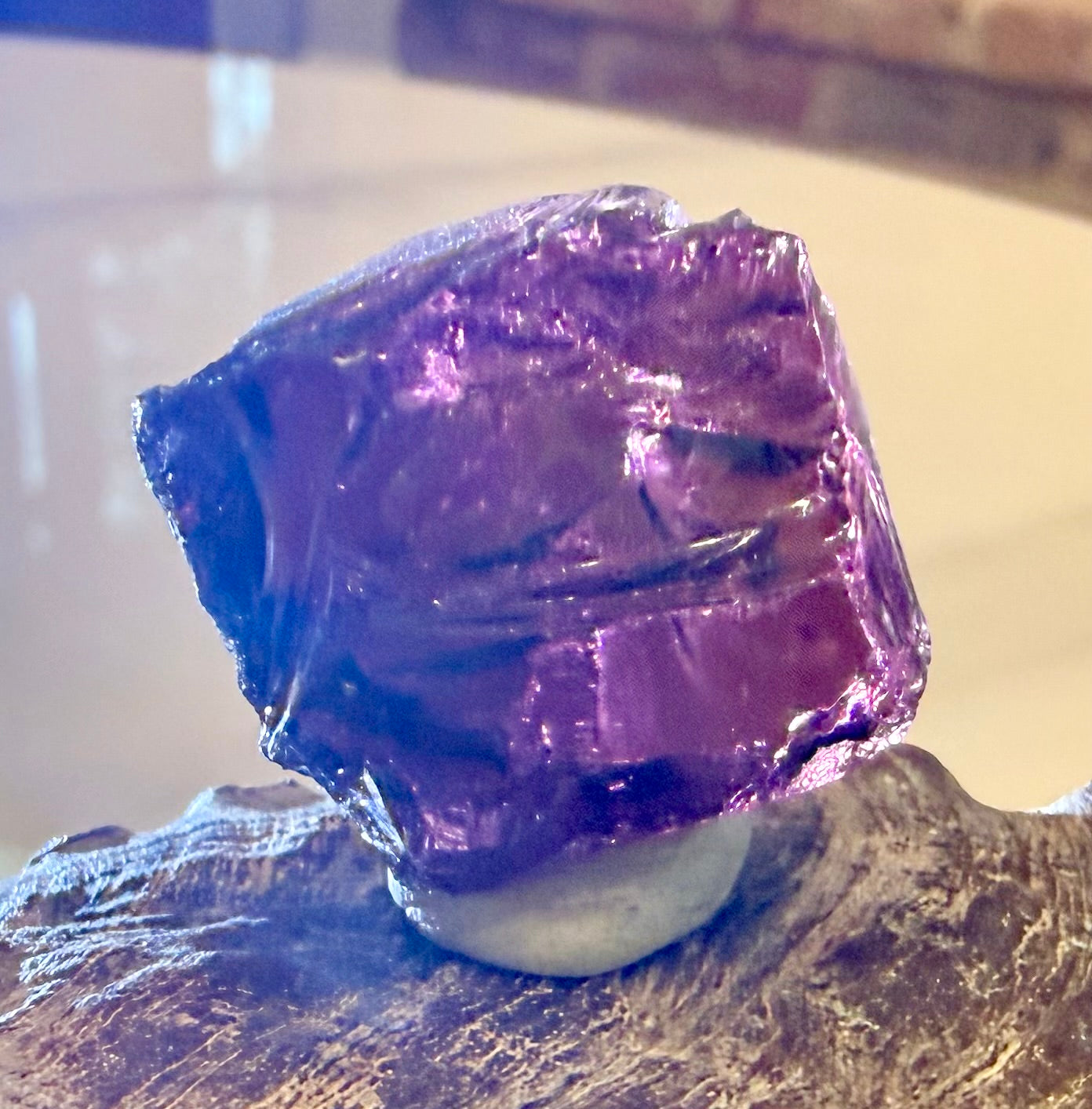 Raspberry Authentic Andara Crystal