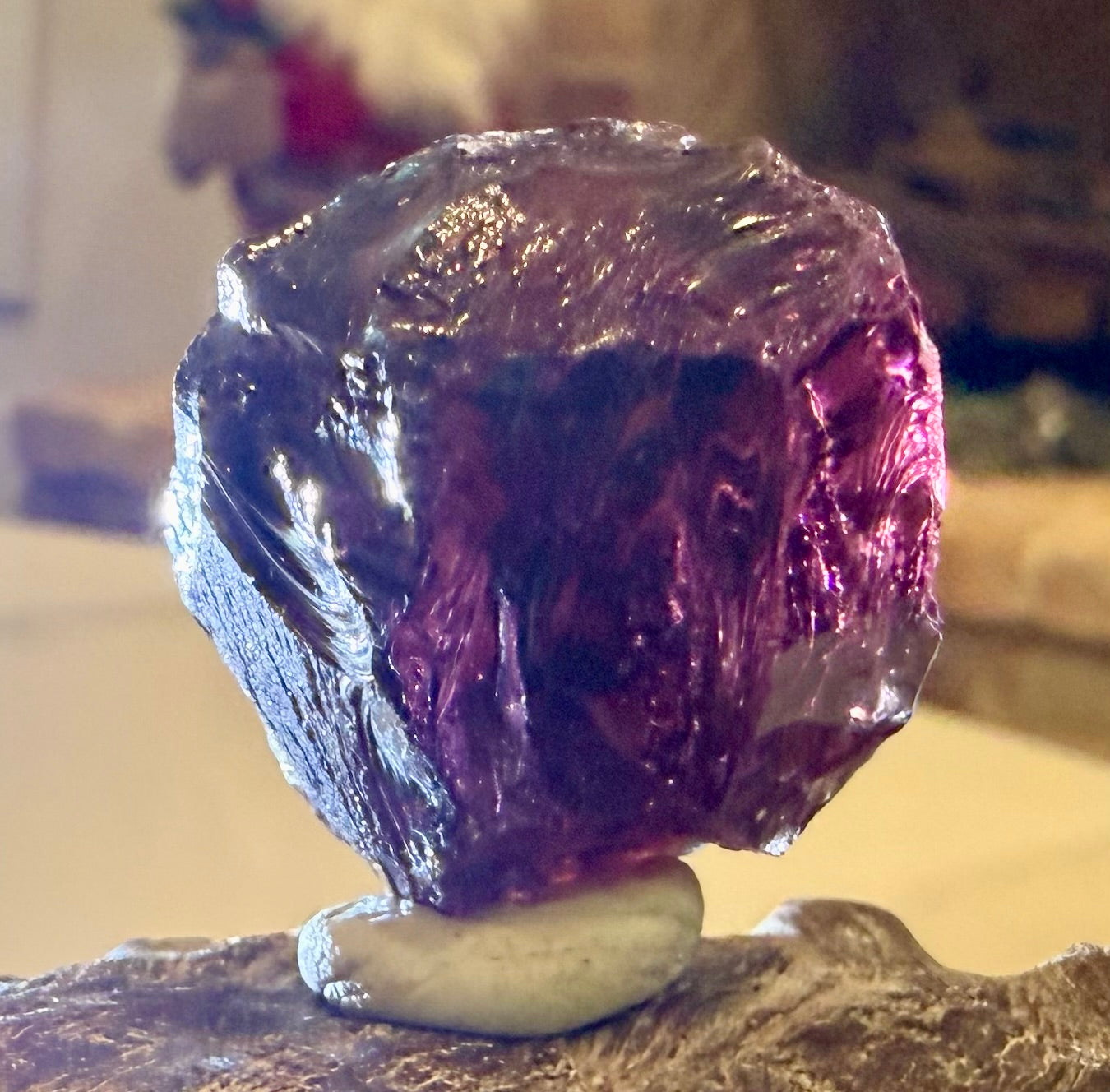 Raspberry Authentic Andara Crystal