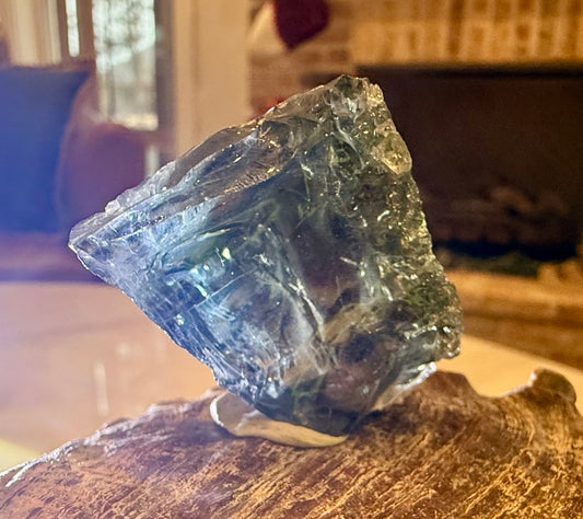 Translucent Black Authentic Andara Crystal