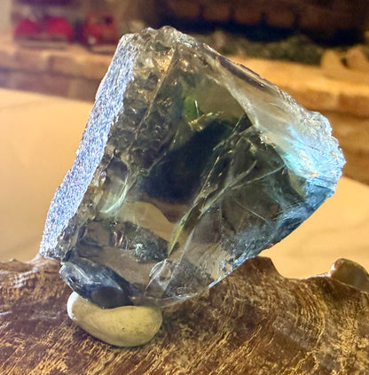 Translucent Black Authentic Andara Crystal