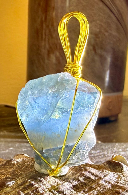 Lunar Light Authentic Andara Crystal Pendant