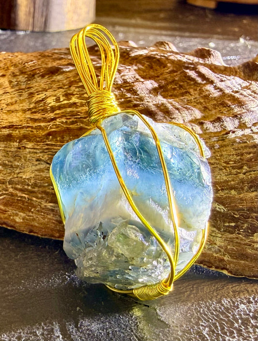 Lunar Light Authentic Andara Crystal Pendant