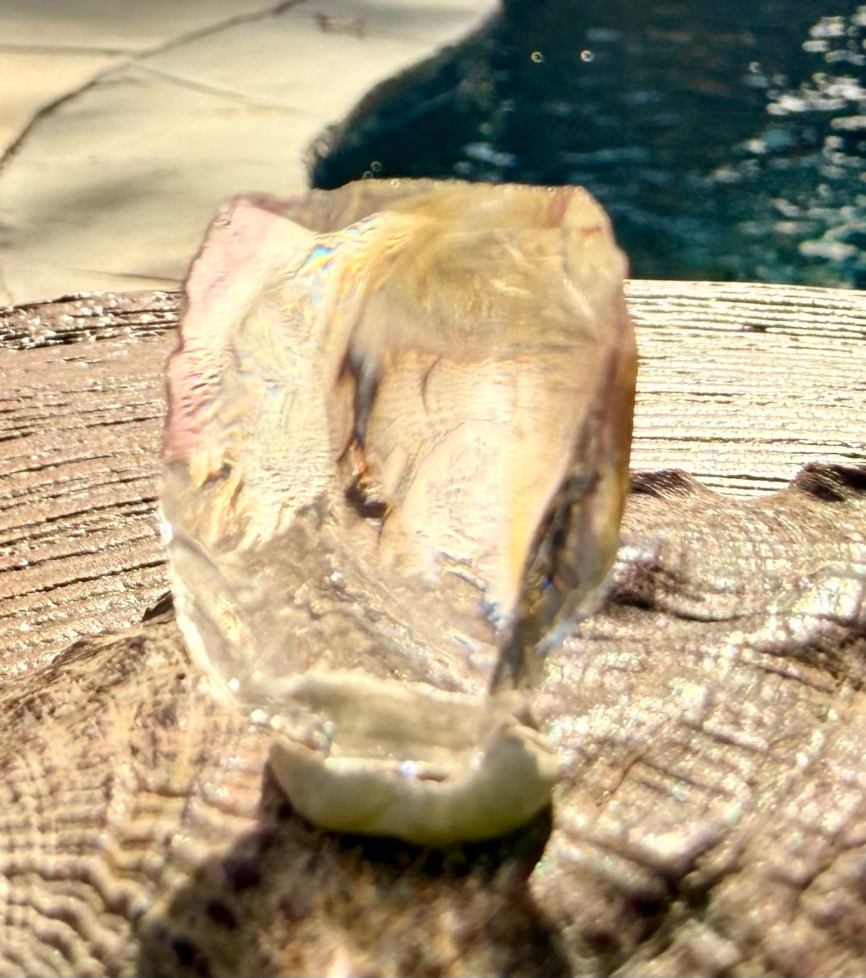 Peach/Pink Authentic Andara Crystal 4g