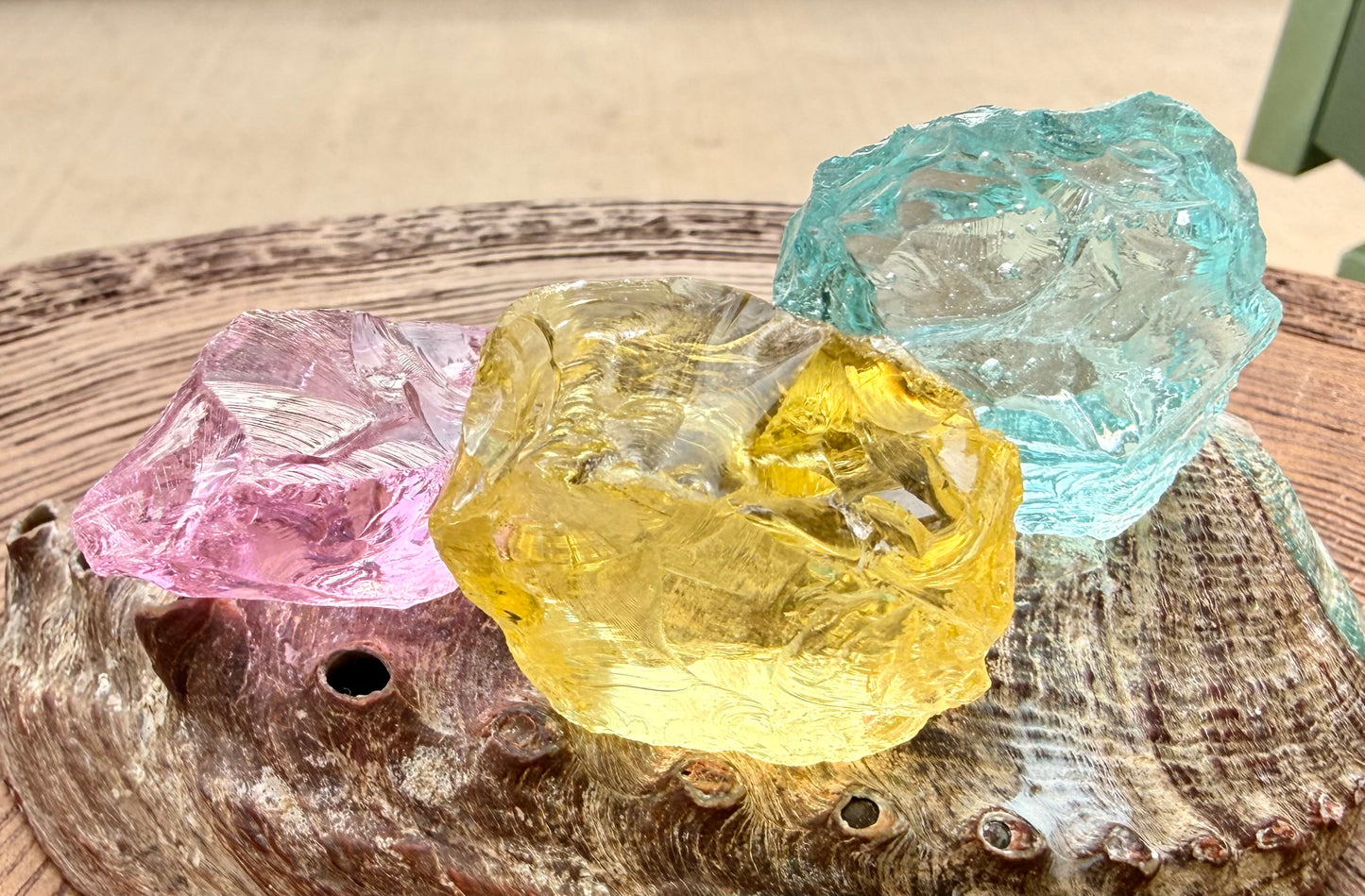 Threefold Flame Authentic Andara Crystal Trinity Set 62g