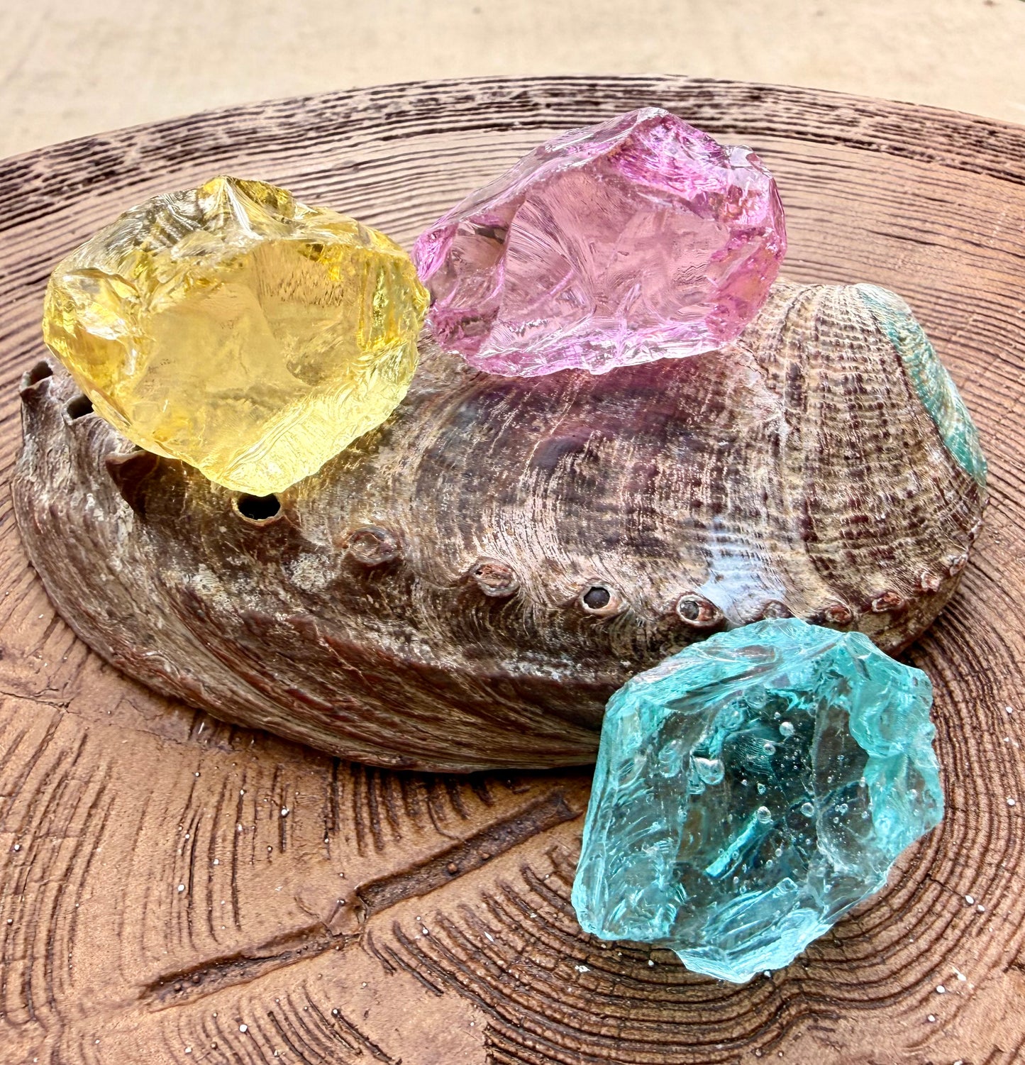 Threefold Flame Authentic Andara Crystal Trinity Set 62g