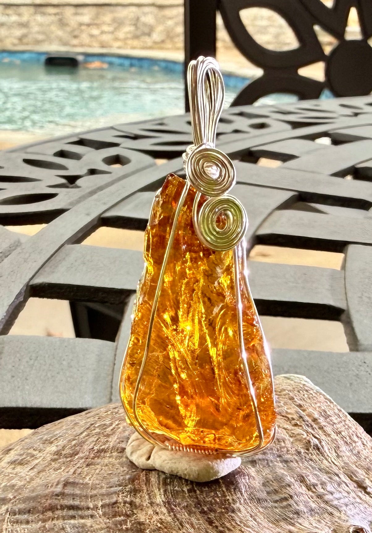 Solenyra Authentic Andara Crystal Pendant