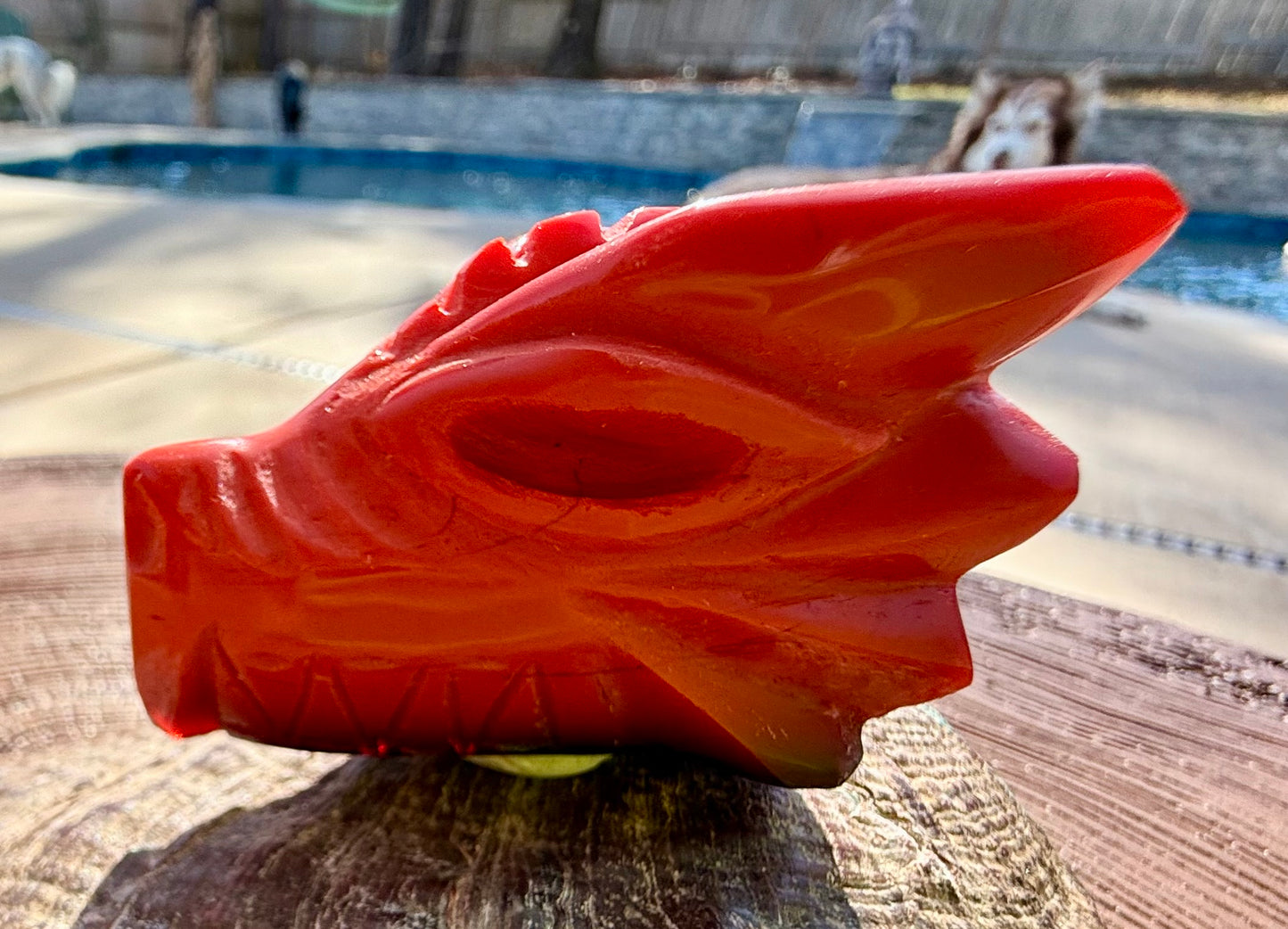 Moon Goddess Authentic Andara Crystal Dragon 70g