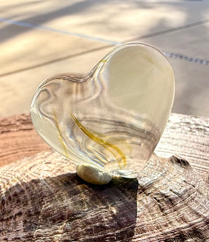 Lyran Stargate Authentic Andara Crystal HEART 16g