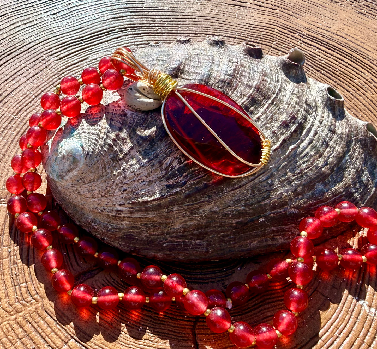 Holy Fire Authentic Andara Crystal Pendant Beads