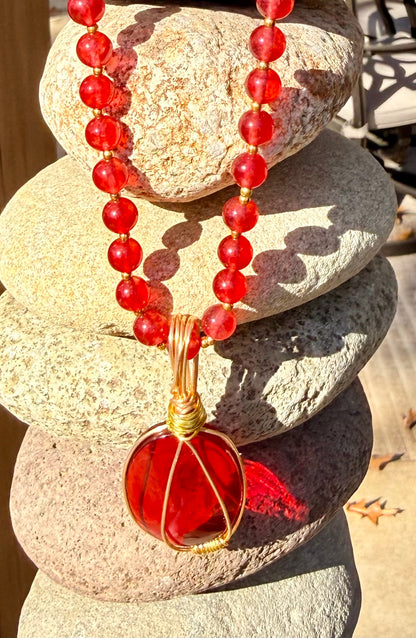 Holy Fire Authentic Andara Crystal Pendant Beads