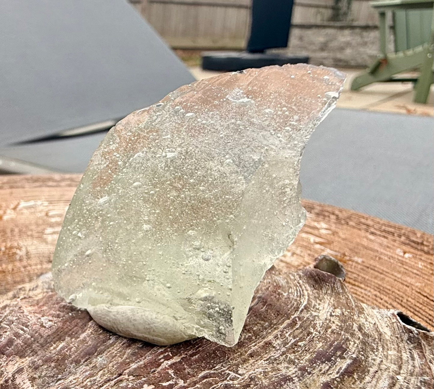 Seafoam Elder Temple piece Authentic Andara Crystal 28g