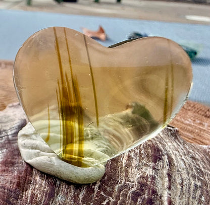 Lyran Stargate Authentic Andara Crystal HEART 14g