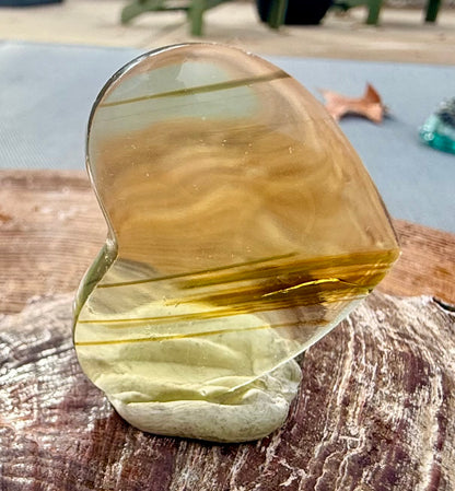 Lyran Stargate Authentic Andara Crystal HEART 14g